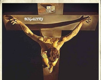 十字架の聖ヨハネのキリスト像サルバドール・ダリ 1951年複製 美術館