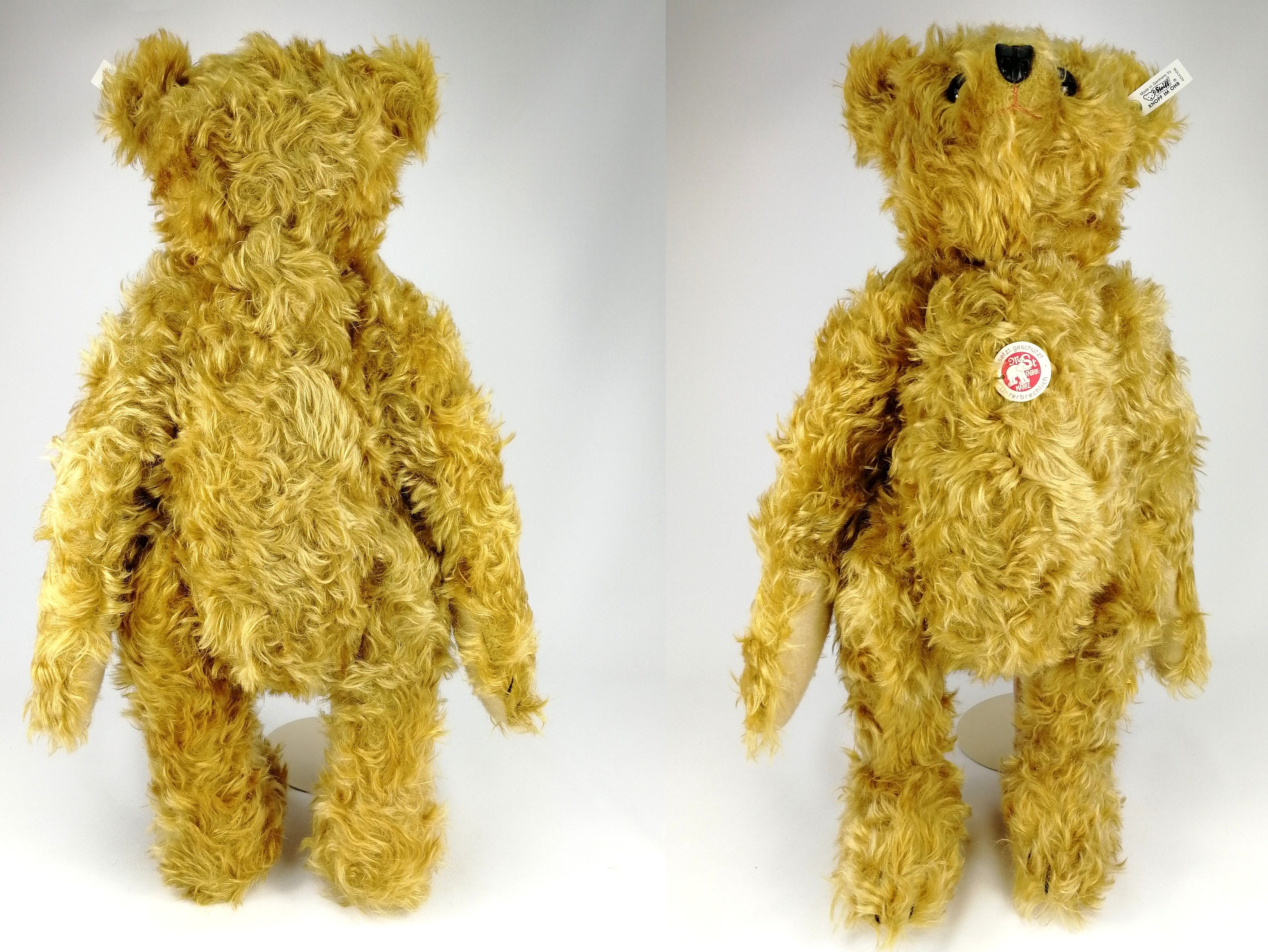 シュタイフ テディベア ベールレ 35PB 1904年製 レプリカ 1992年限定