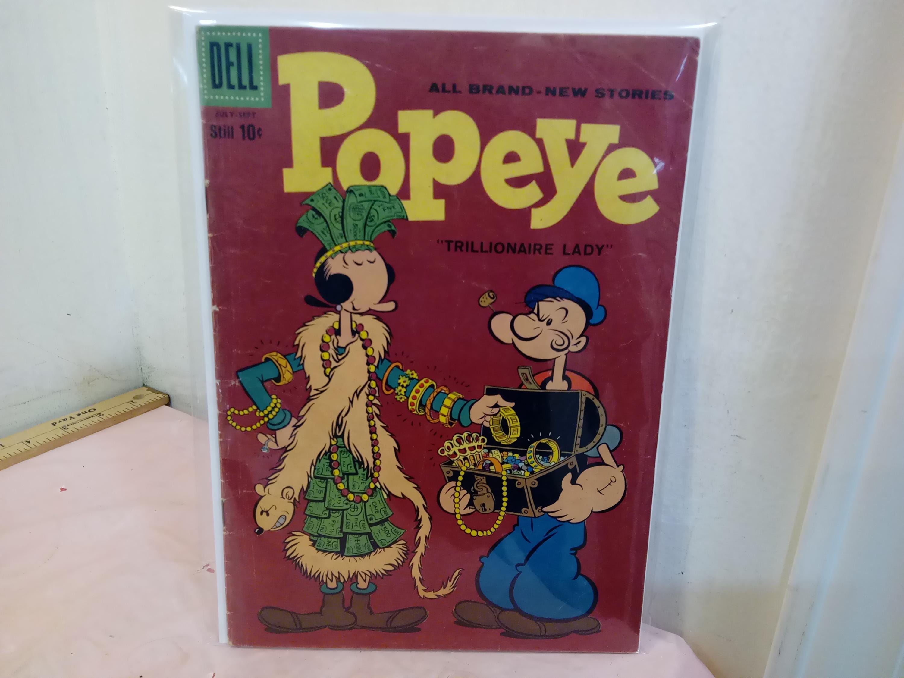 1982年 ポパイ カラーコミック ペーパーバック/ヴィンテージ 絵本 洋書