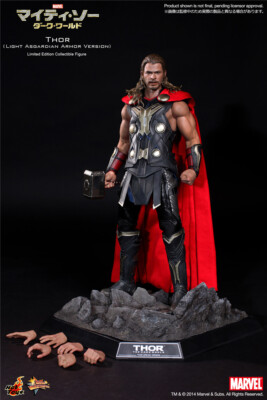 Hot Toys HT MMS225 Thor The Dark World Thor Light Asgardian Armor
