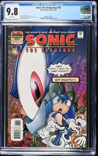 Sonic the Hedgehog 9.8 Near Mint/Mint Comics, Graphic Novels