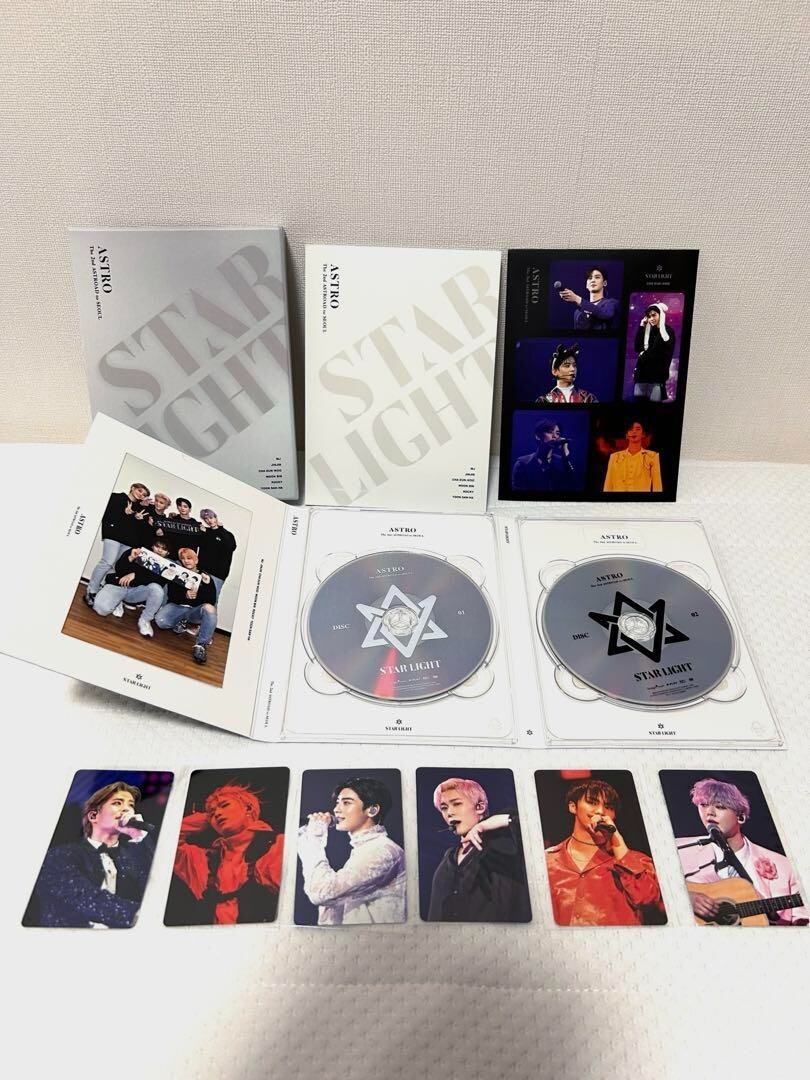 ASTRO starlight DVD The 2nd Astroad to Seoul sticker photocard Cha