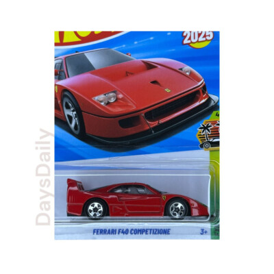 Hot Wheels Ferrari F40 Competizione Mainline Case K/L 2025 Long