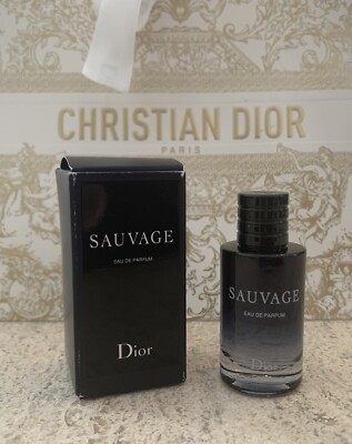 DIOR SAUVAGE Eau De Parfum 10mL Mini Travel Size NEW IN BOX