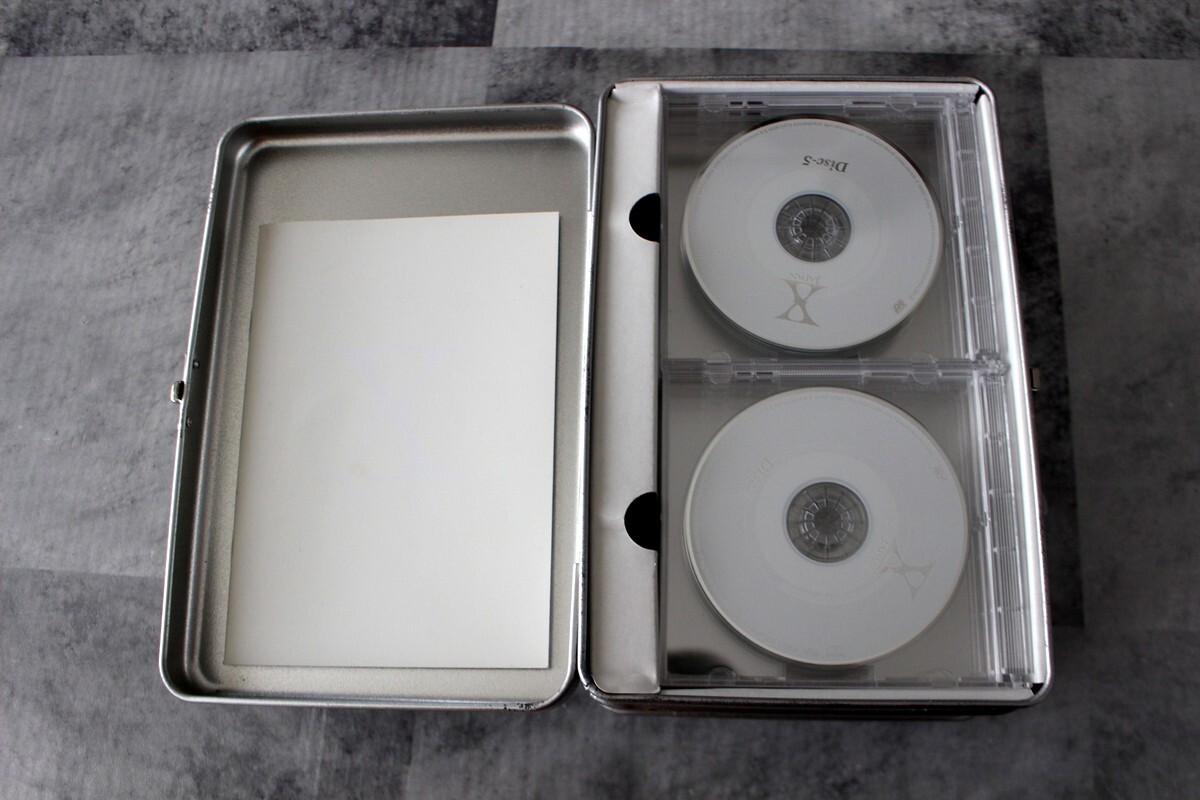 X Japan Single Box Limited edition 8cm size Japan CD Tin Package