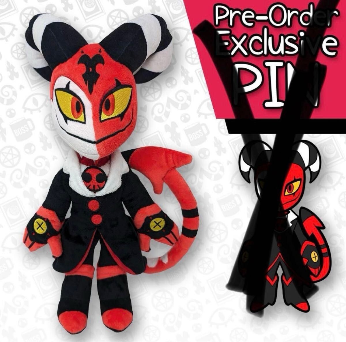 激レア 20cm】着せ替えぬいぐるみ ヘルヴァ・ボス Blitzo ブリッツ