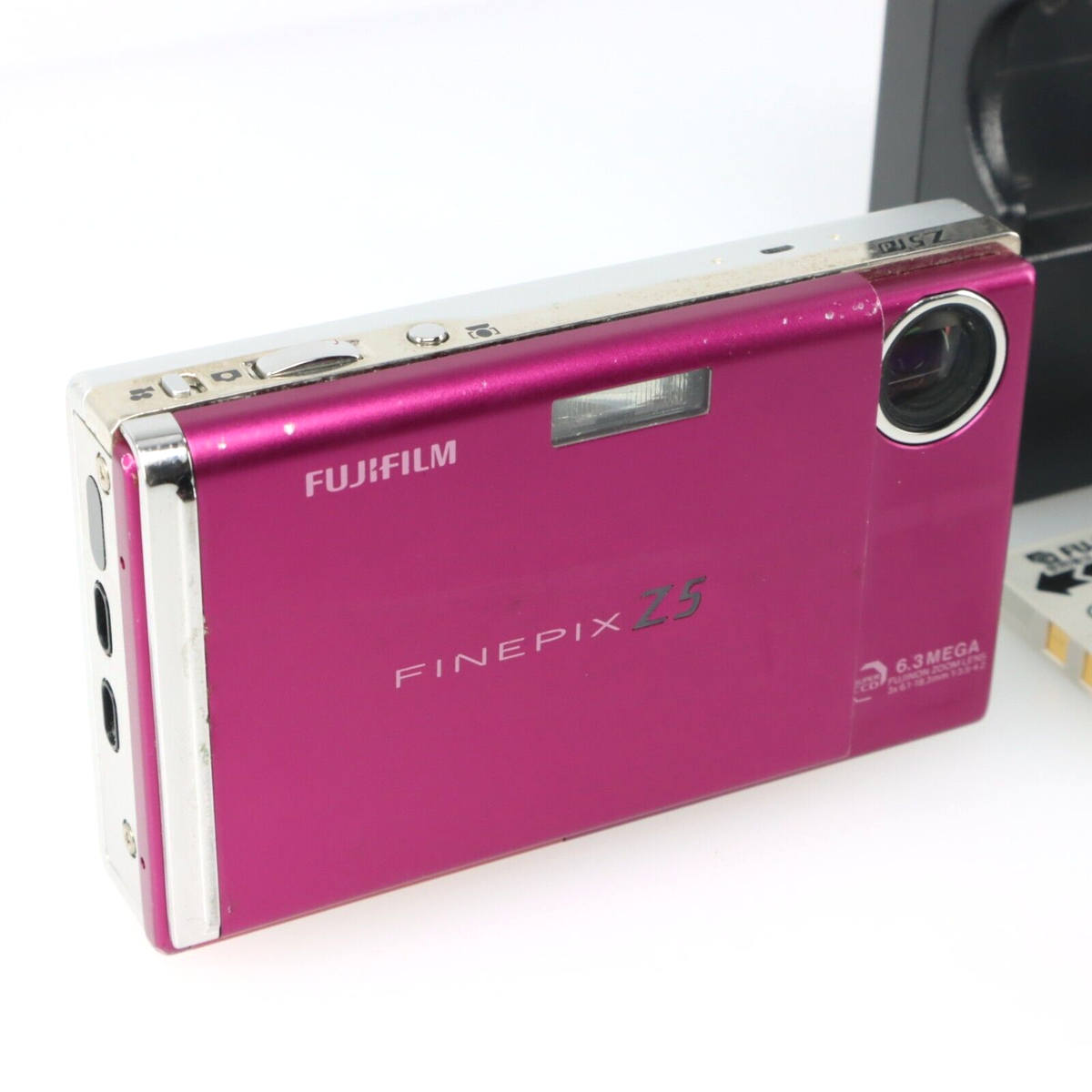 Excellent] Fujifilm FinePix Z5fd Pink 6.3MP Digital Camera From