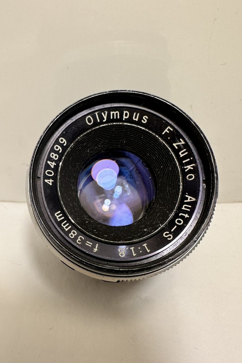 Olympus F. Zuiko Auto-S 38mm f/1.8 MF Lens | eBay