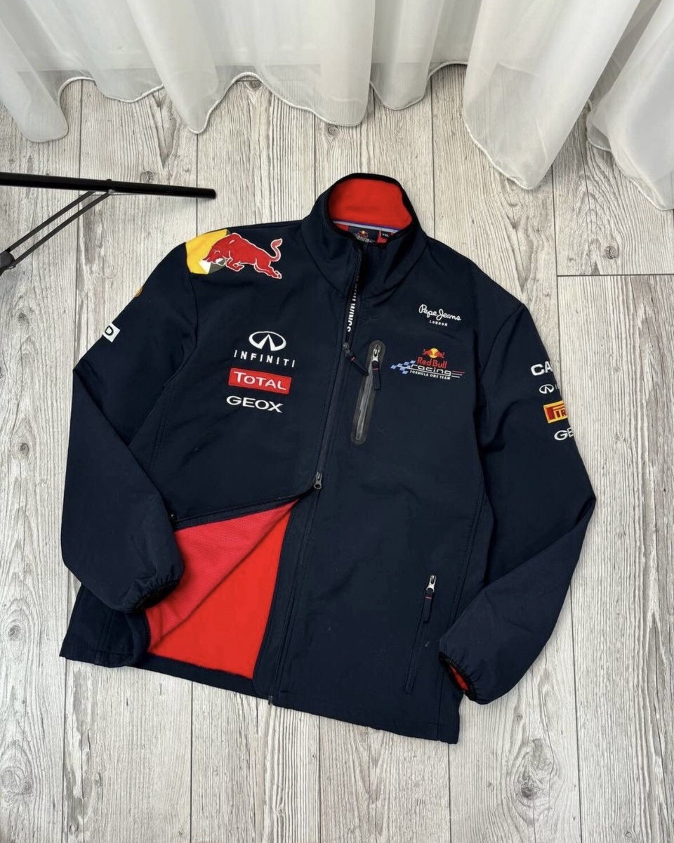 Pepe jeans Red Bull Infiniti racing Softshell jacket | eBay