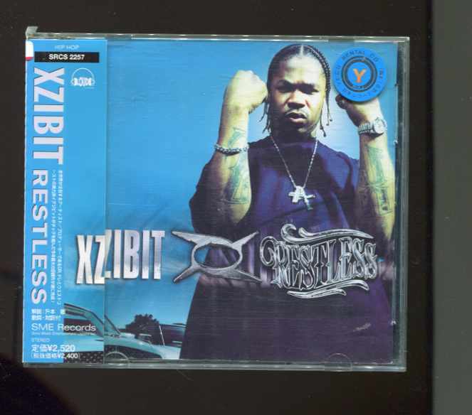 XZIBIT RESTLESS [CD ] Japan HIP-HOP No Japanese booklet [OBI] | eBay