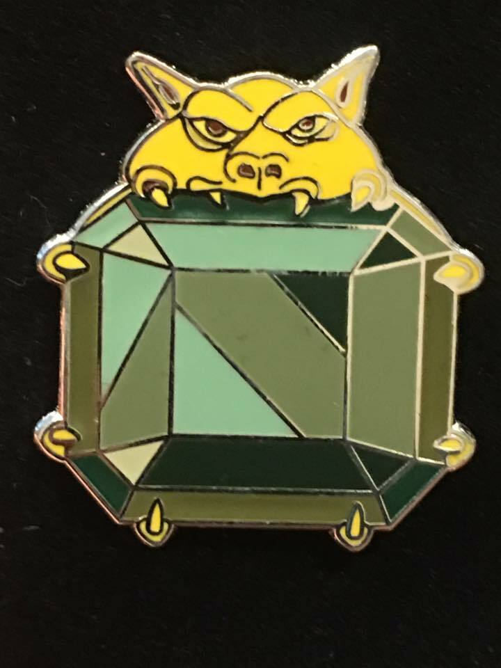 Moxes Pin Set by Dan Frazier Alternate Art Mtg Magic Power 9 New