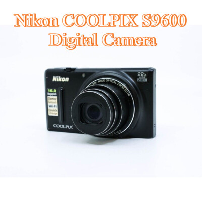 Nikon COOLPIX S9600 Digital Camera 16 MP 22x Optical Zoom with