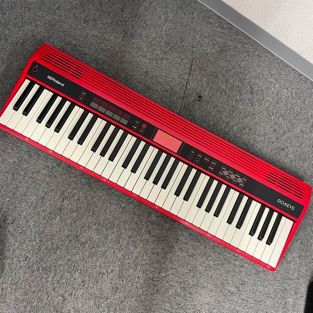 Roland GO KEYS GO-61K 61-Key Music Creation Keyboard Red Used from