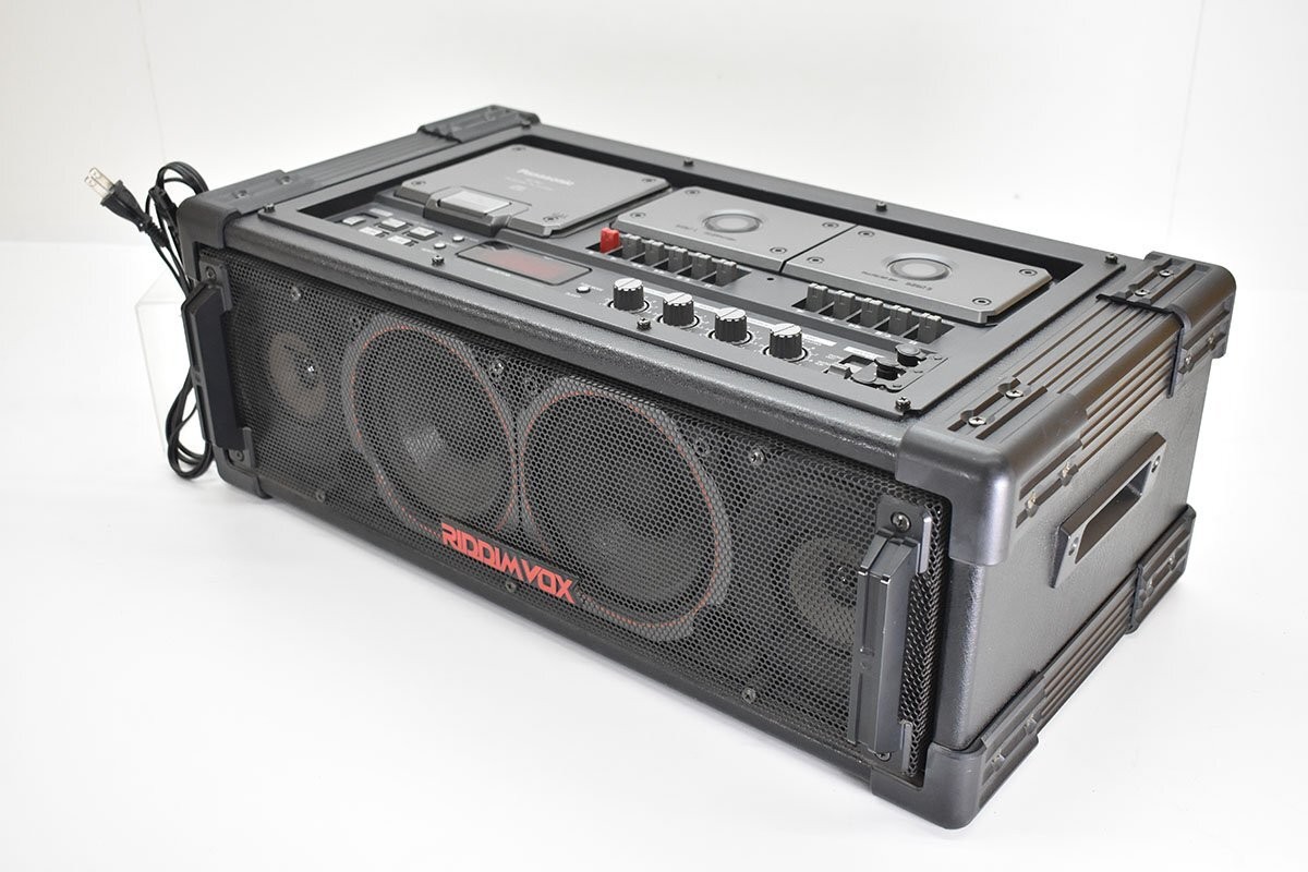 Panasonic RIDDIMVOX RX-PA7 CD Boombox player Plays fine AC100V | eBay