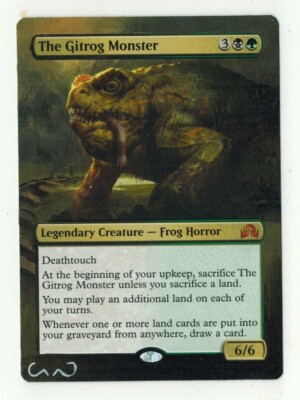 The Gitrog Monster Altered Full Art MTG Magic Commander cEDH