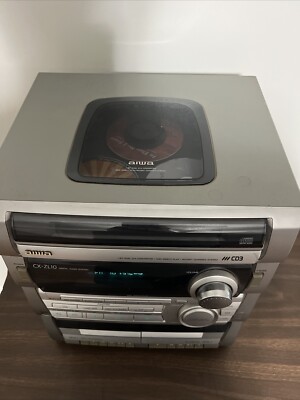 Vintage 1999 Aiwa CX-ZL10 Audio System CD3 Radio System Only