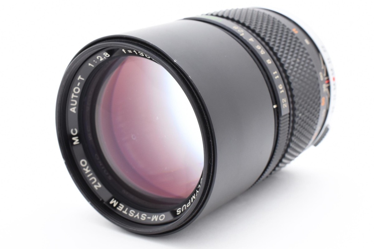 Olympus Om-System Zuiko Mc Auto-T 135Mm F2.8 Lens Used Excellent