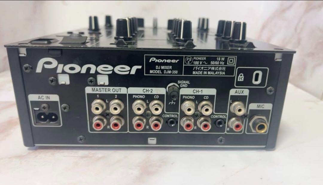 Pioneer DJM-350 2ch DJ Mixer DJM350 Controller 2-Channel Beginner