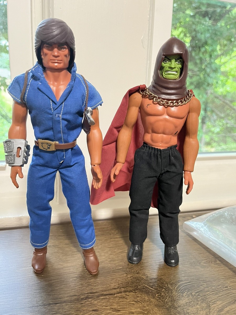Big Jim Double Trouble Mattel Commander Zorak Wolfpack P.A.C.K.