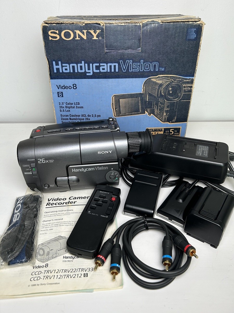 Sony Handycam Vision Video 8 CCD-TRV112 Camcorder Parts