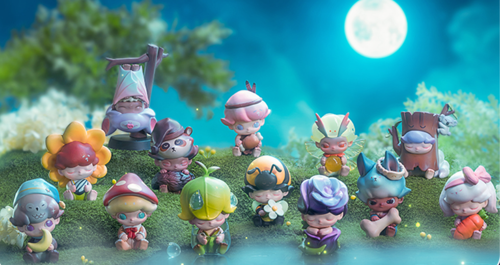 New Dimoo Forest Night Series Blind Box Confirmed Figure