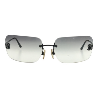 Chanel Sunglasses Frameless Coco Mark 62□17 120 4017-D c.170/8G