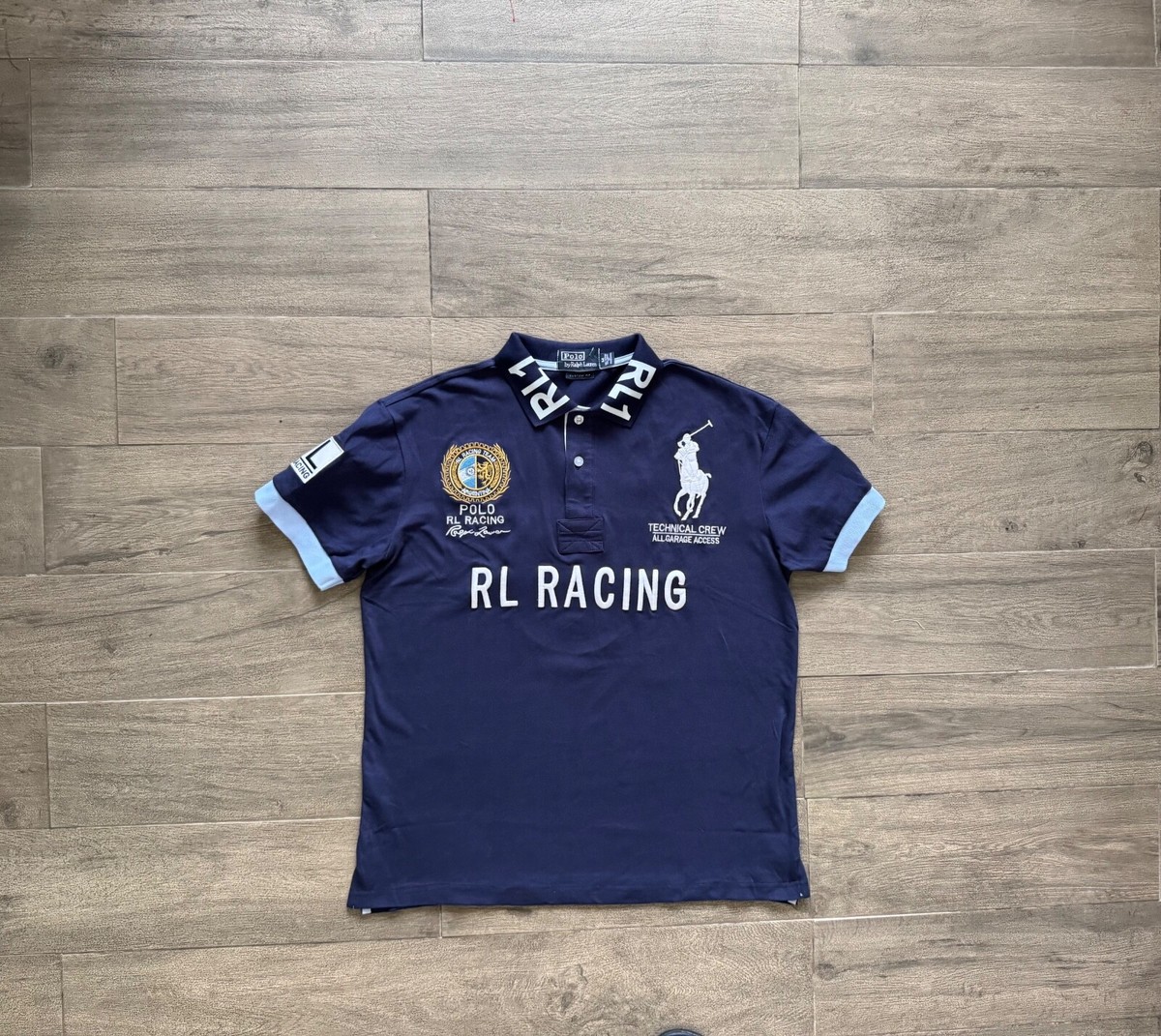 Polo Ralph Lauren RL Racing Argentina #1 Polo Shirt Big Pony Chief