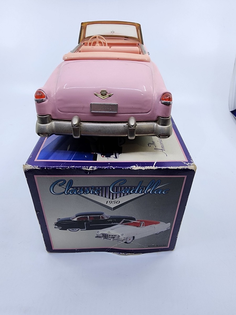 Vintage 1950's Pink Cadillac 1/18 Scale Die Cast Limited Edition 5