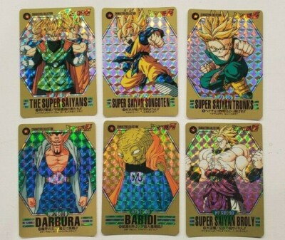 1993 Dragon Ball Z SERIES 1 RARE CHARACTERS COLLECTION Full Set 42