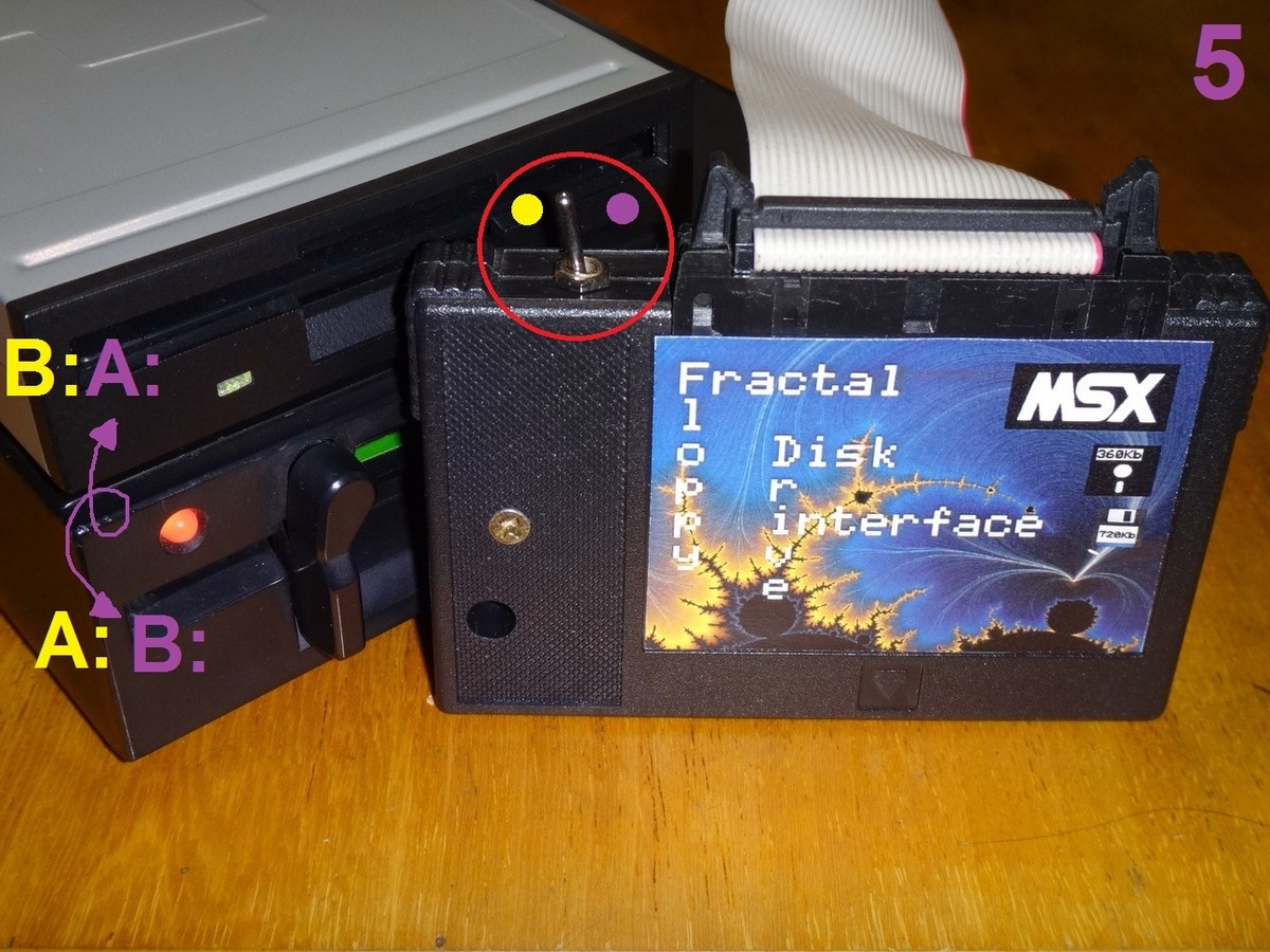 MSX 1 / 2 / 2+ FDD Fractal Floppy Disk Drive interface only NEW