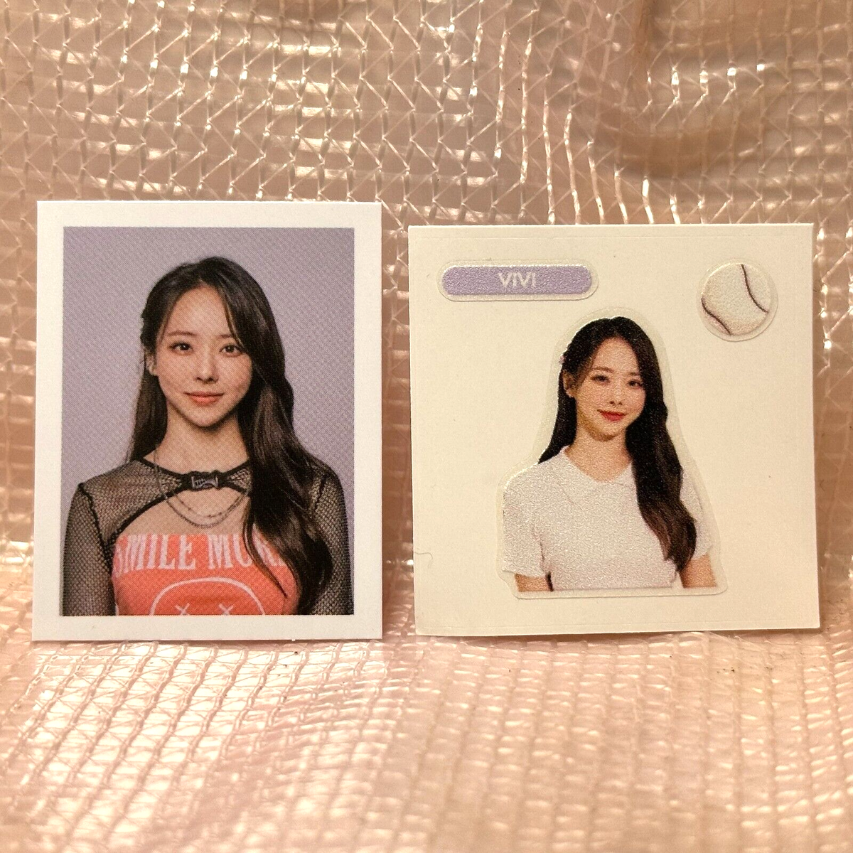 Vivi Official ID Card & Seal Sticker Set Loona 2023 Season's