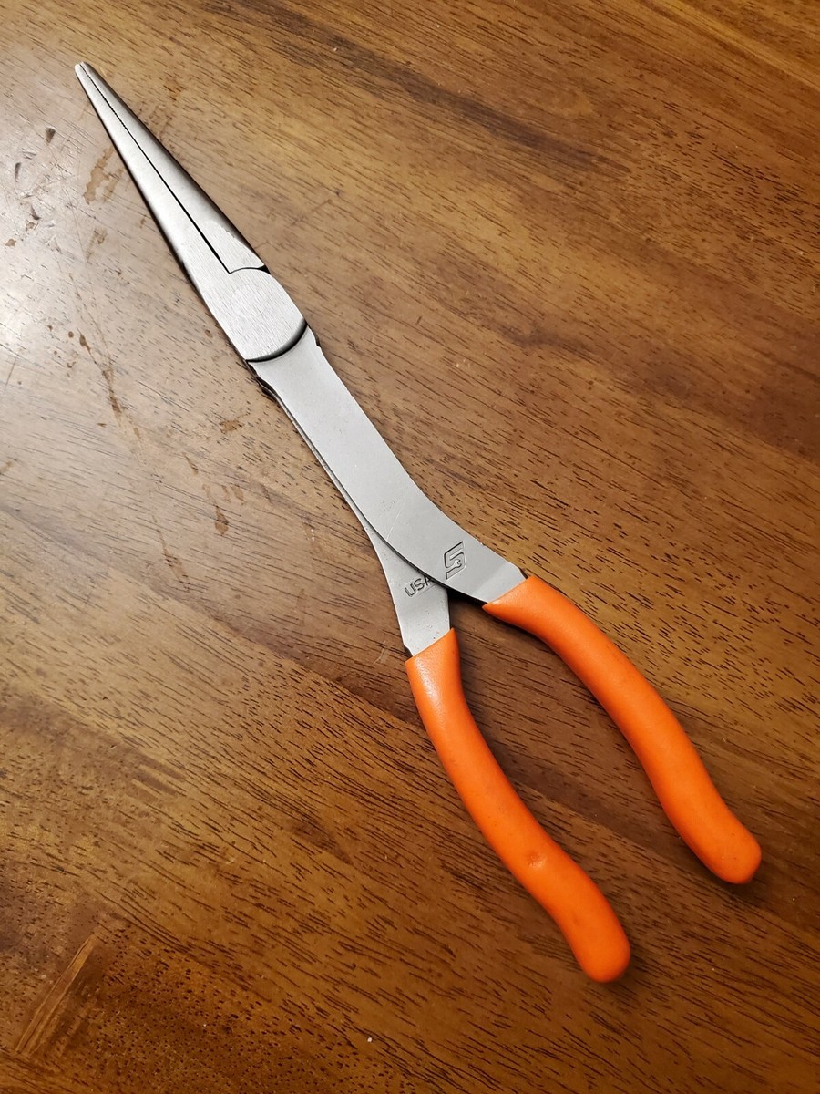 NEW* Snap On 911ACF ORANGE 11' LONG Needle Nose 11