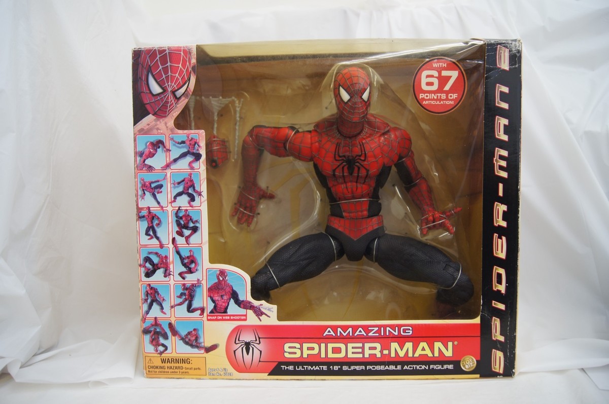 Toy Biz Spider-Man 2 Movie The Amazing Spider-Man 18 Inch Action