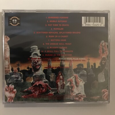 Cannibal Corpse – Eaten Back To Life CD 2017 Metal Blade 3984