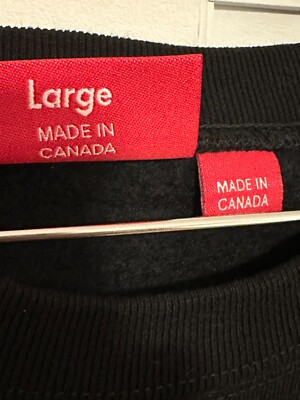 Supreme Box Logo Crewneck Sweatshirt Black FW22 - Large | eBay