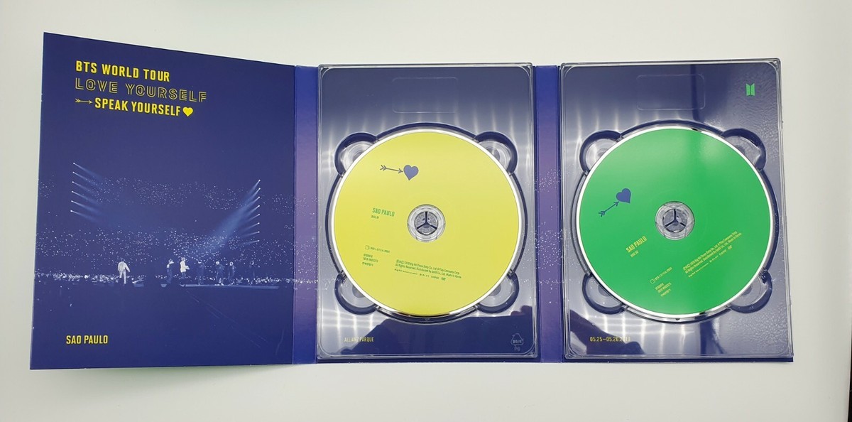 BTS Love Yourself Speak Yourself SAO PAULO DVD Bookmark SUGA
