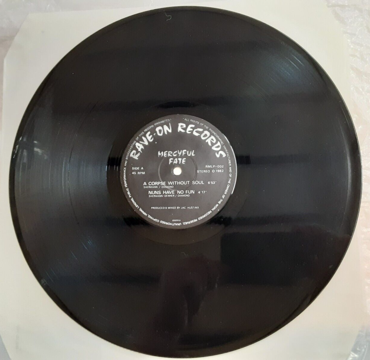 Mercyful Fate LP - Mercyful Fate / 1982 NL Rave-On RMLP-002 MEGA