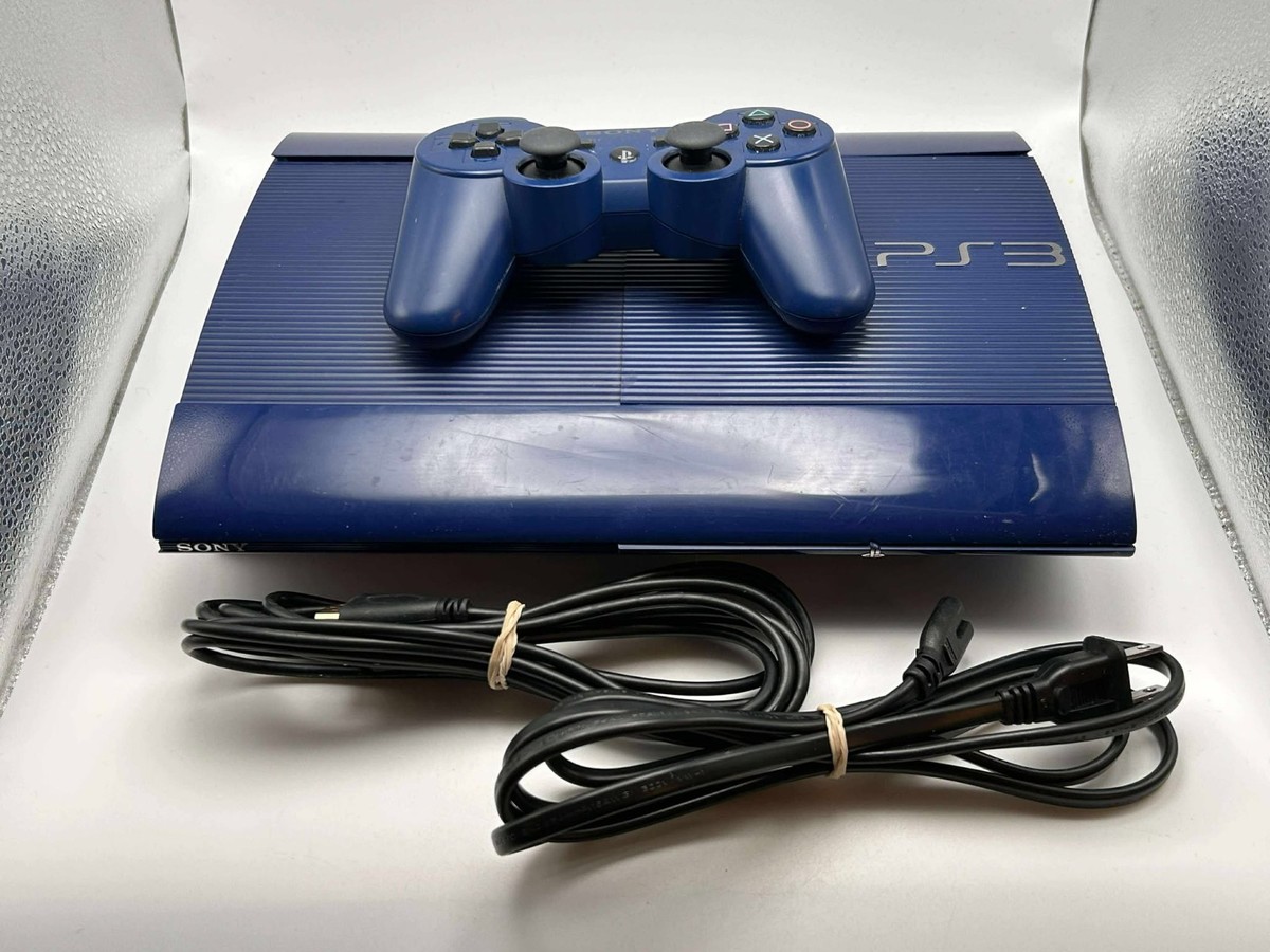 Sony PlayStation 3 Super Slim Launch Edition 250GB Azurite Blue