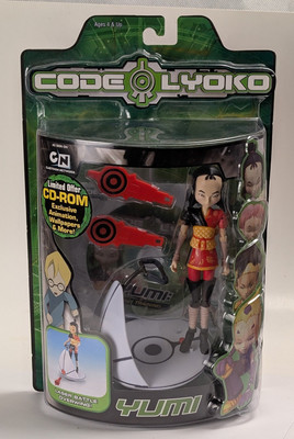 2006 Code Lyoko Marvel Toys Cartoon Network Yumi Action Figure
