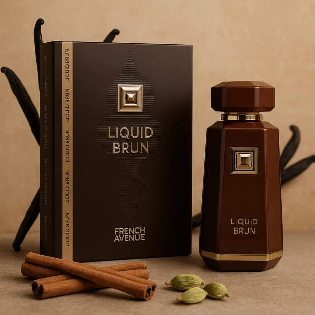 Liquid Brun by French Avenue Eau de Parfum 3.4 oz Men's Perfume