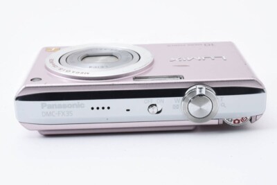 Panasonic LUMIX DMC-FX35 Pink Digital Camera Leica Lens Language