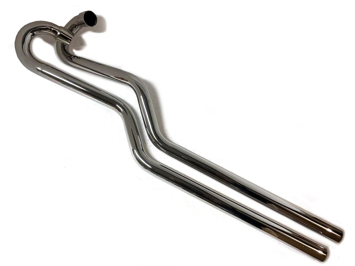 Triumph T120 TR6 650cc High Level 'Bud Ekins' Style Exhaust Pipes