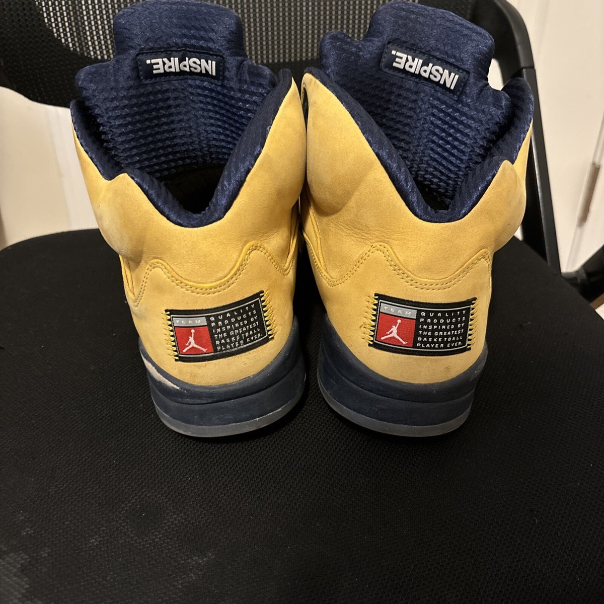 Size 13 - Air Jordan 5 Retro SP Michigan 193153086516| eBay