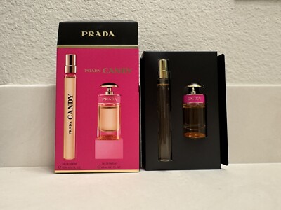 Prada Candy Eau De Parfum Mini and Travel Spray Set NEW IN BOX | eBay