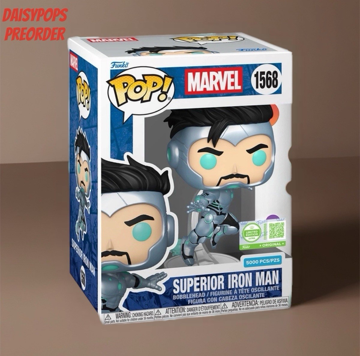 Funko POP! Ultra Superior Iron Man Marvel #1568 LE 5,000 Presale
