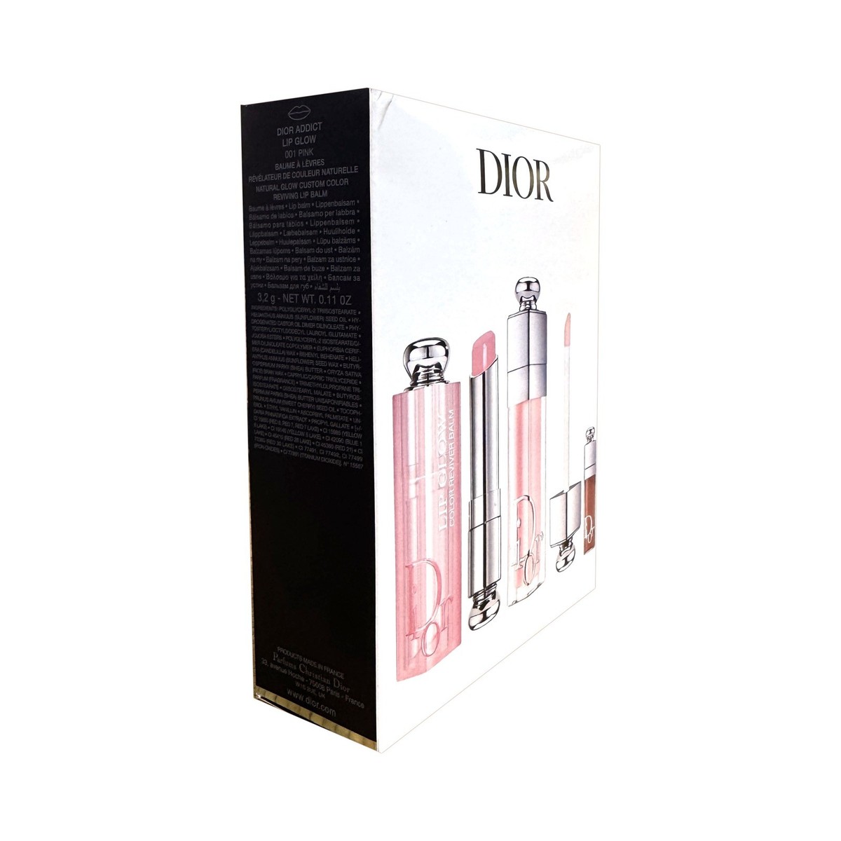 DIOR Addict Essentials Lip Glow, Lip Maximizer & Mini Lip 3 Piece