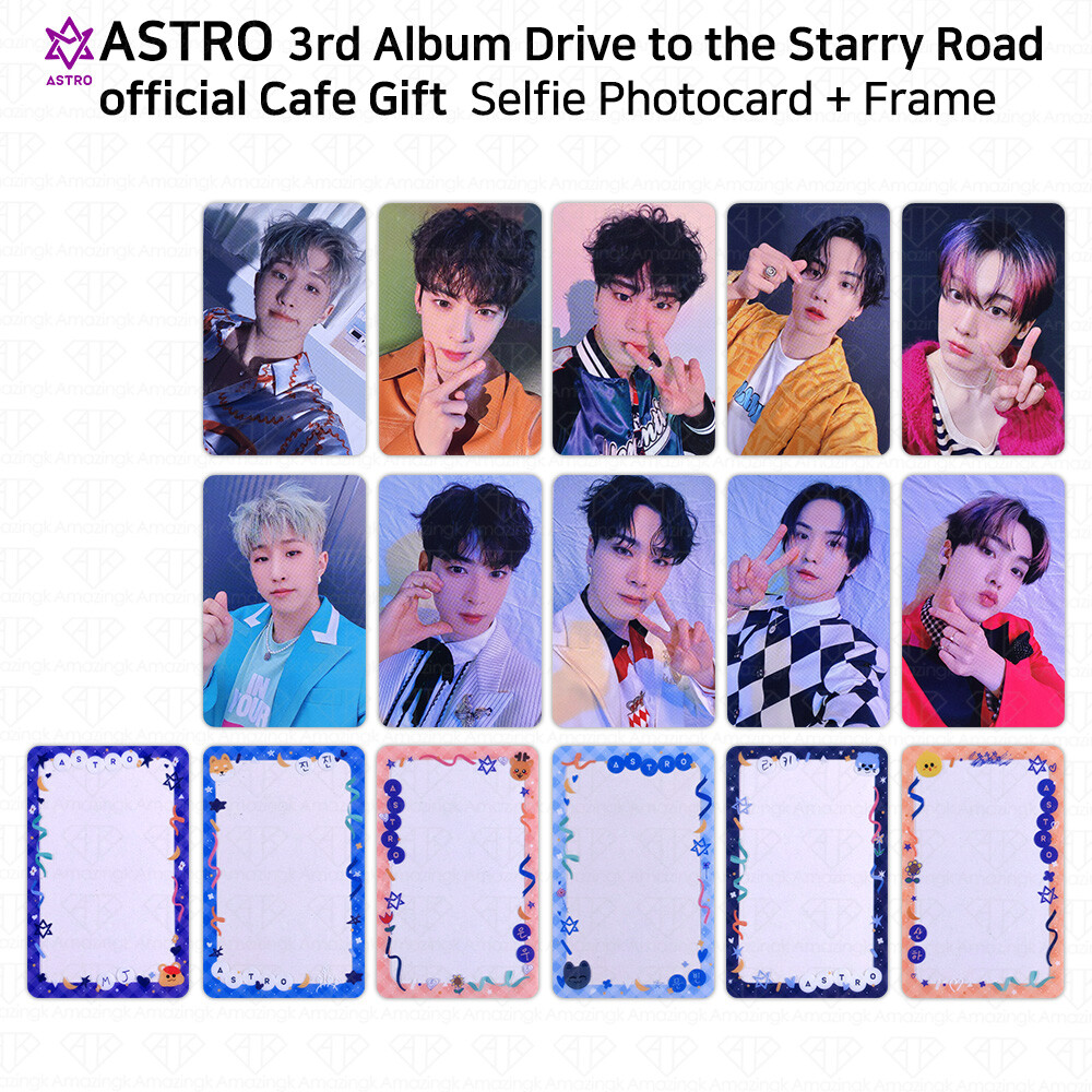 ASTRO 3rd Album Drive to the Starry Road Official Cafe MD Benefit