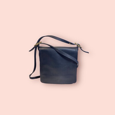 COACH Vintage Y2K Legacy Purse Black Luxury Leather Handbag