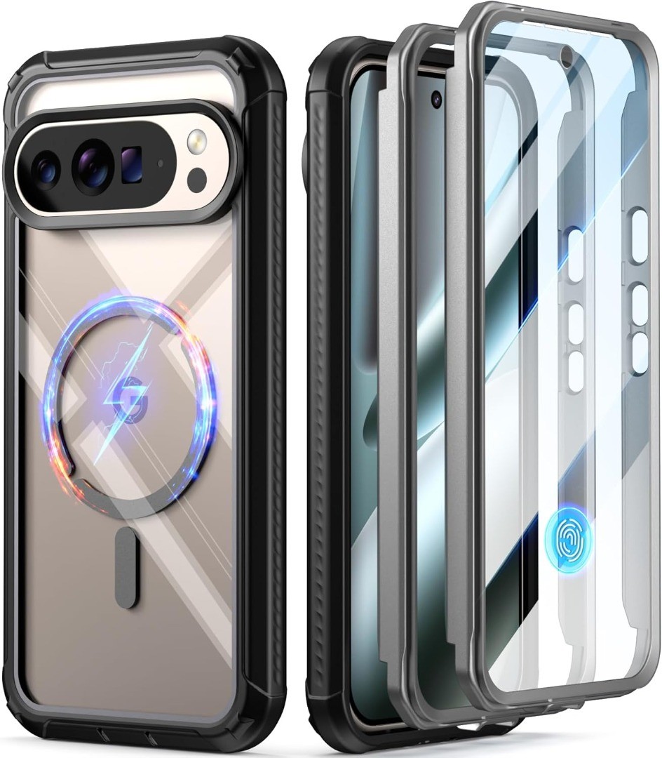 MAGSAFE Case For Google Pixel 10 9A 10 Pro XL, Front Back Full