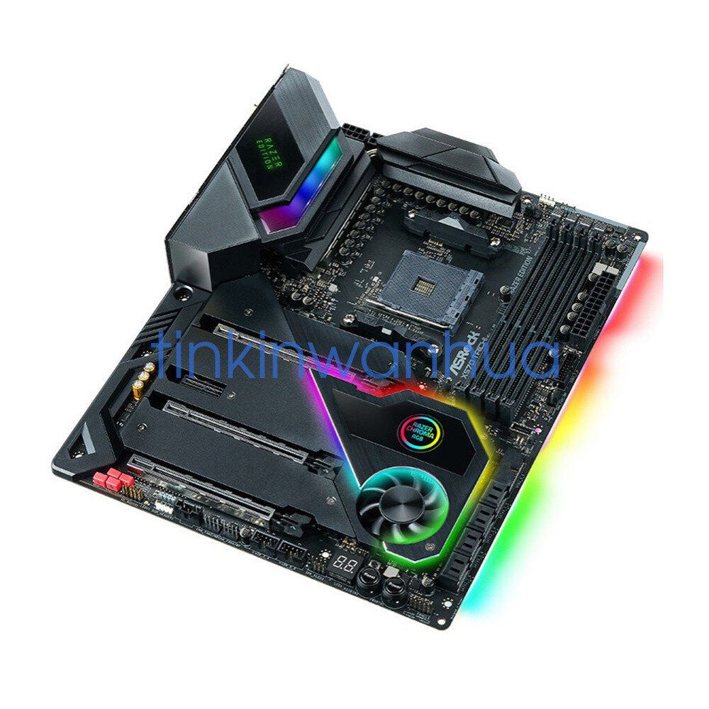 For ASRock X570 Taichi RAZER EDITION Socket AM4 DDR4 3×M.2 ATX